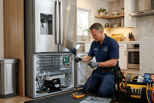 Refrigerator repair service in Arlington, Virginia